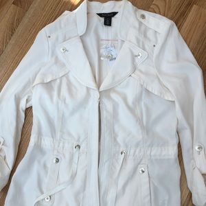 White House Black Market light weight jacket.